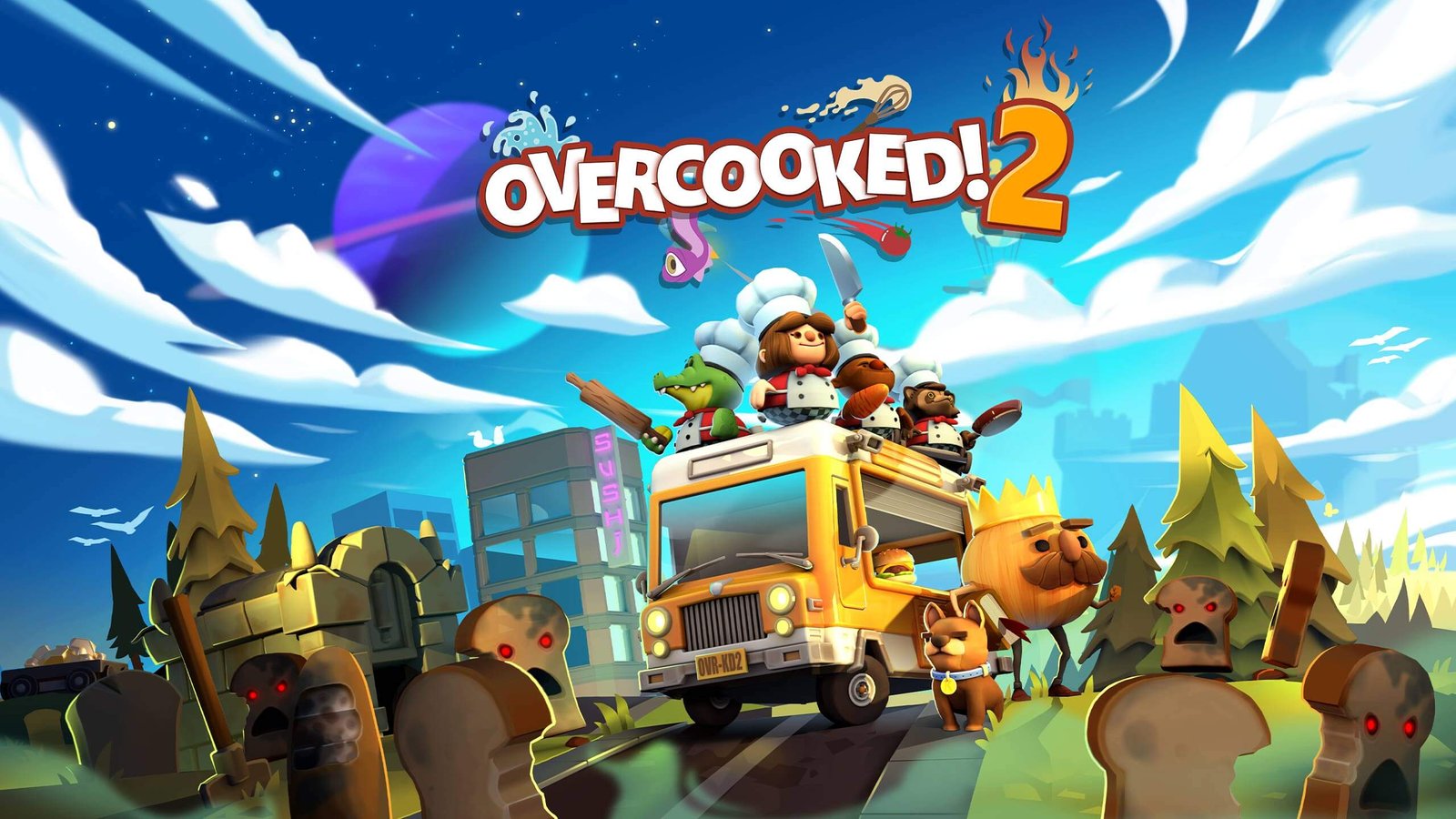 Overcooked! 2 está de graça na Epic Games Store até o dia 24