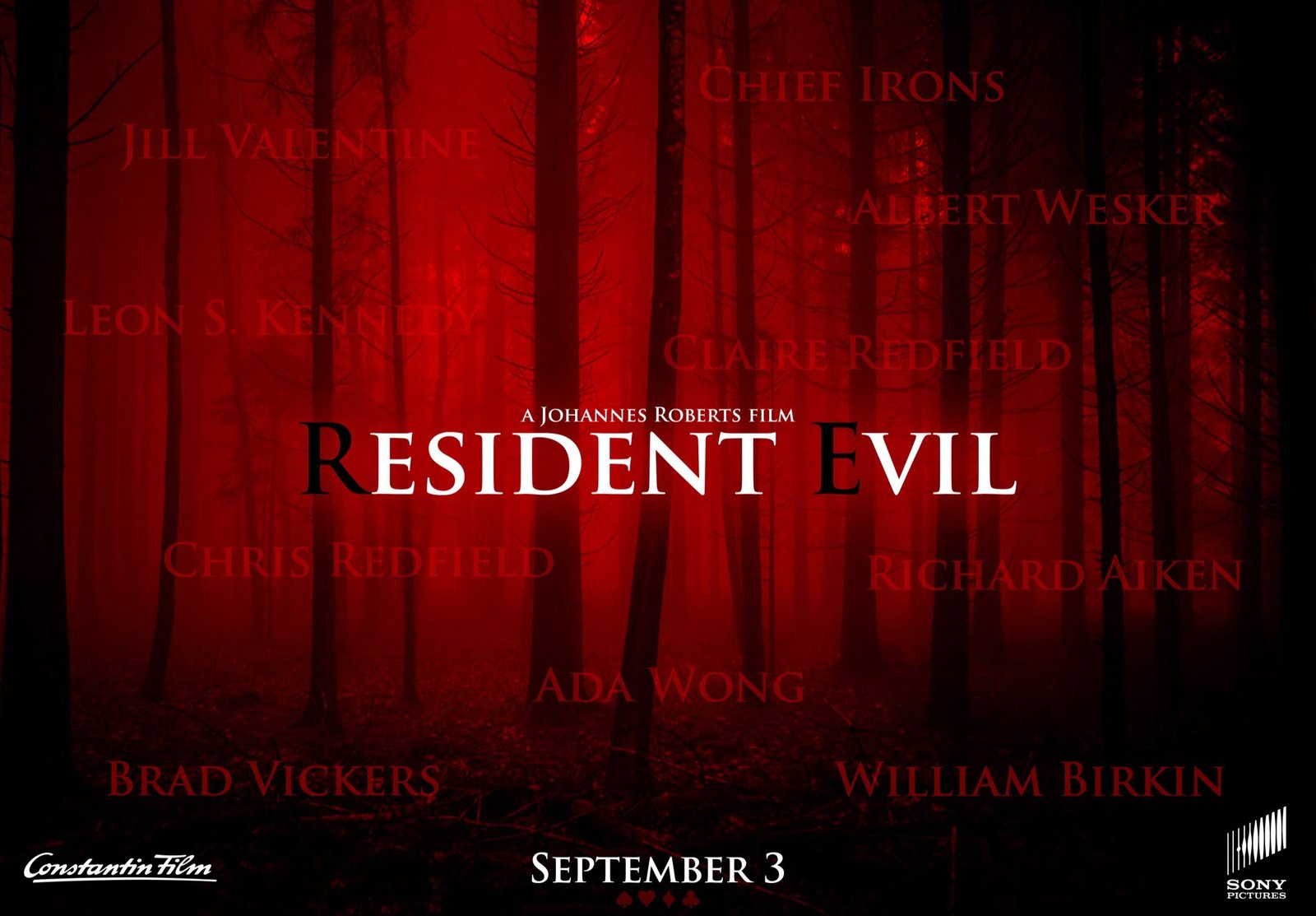 Estreia de filme de Resident Evil é adiada para novembro