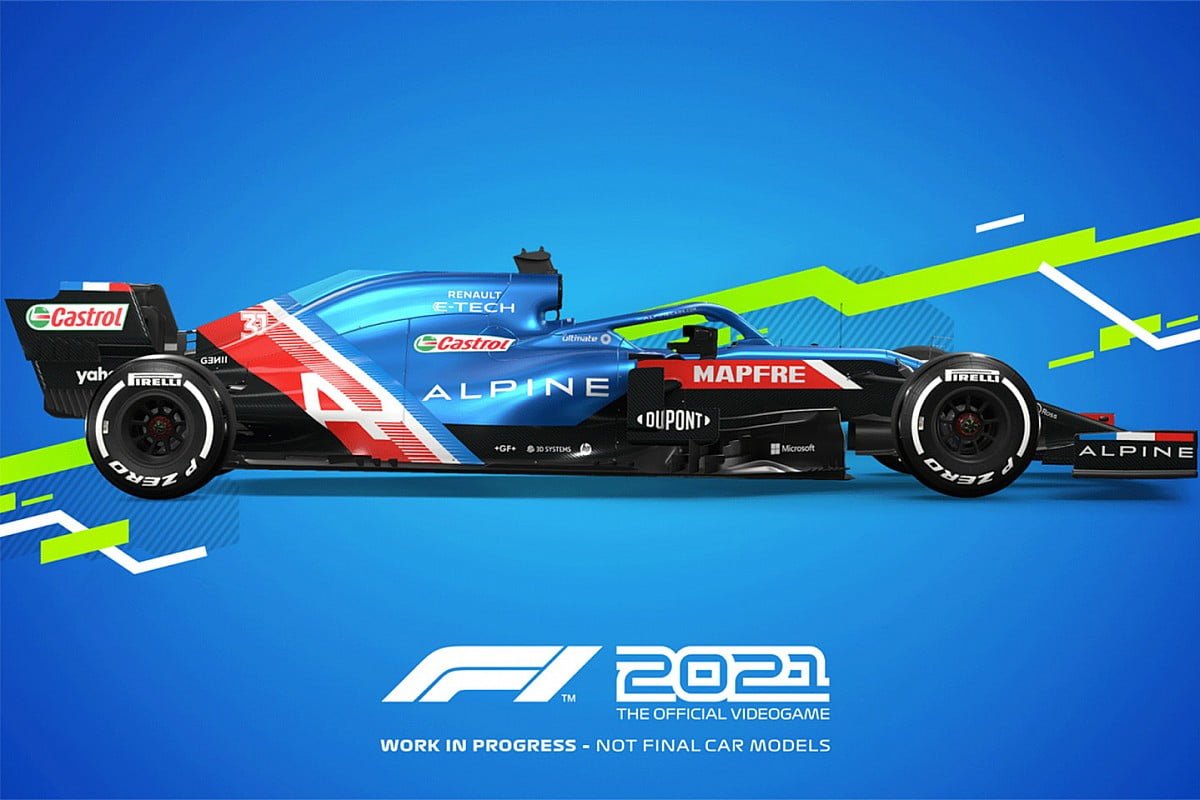F1 2021 chegará custando R$ 249, um aumento de 126%