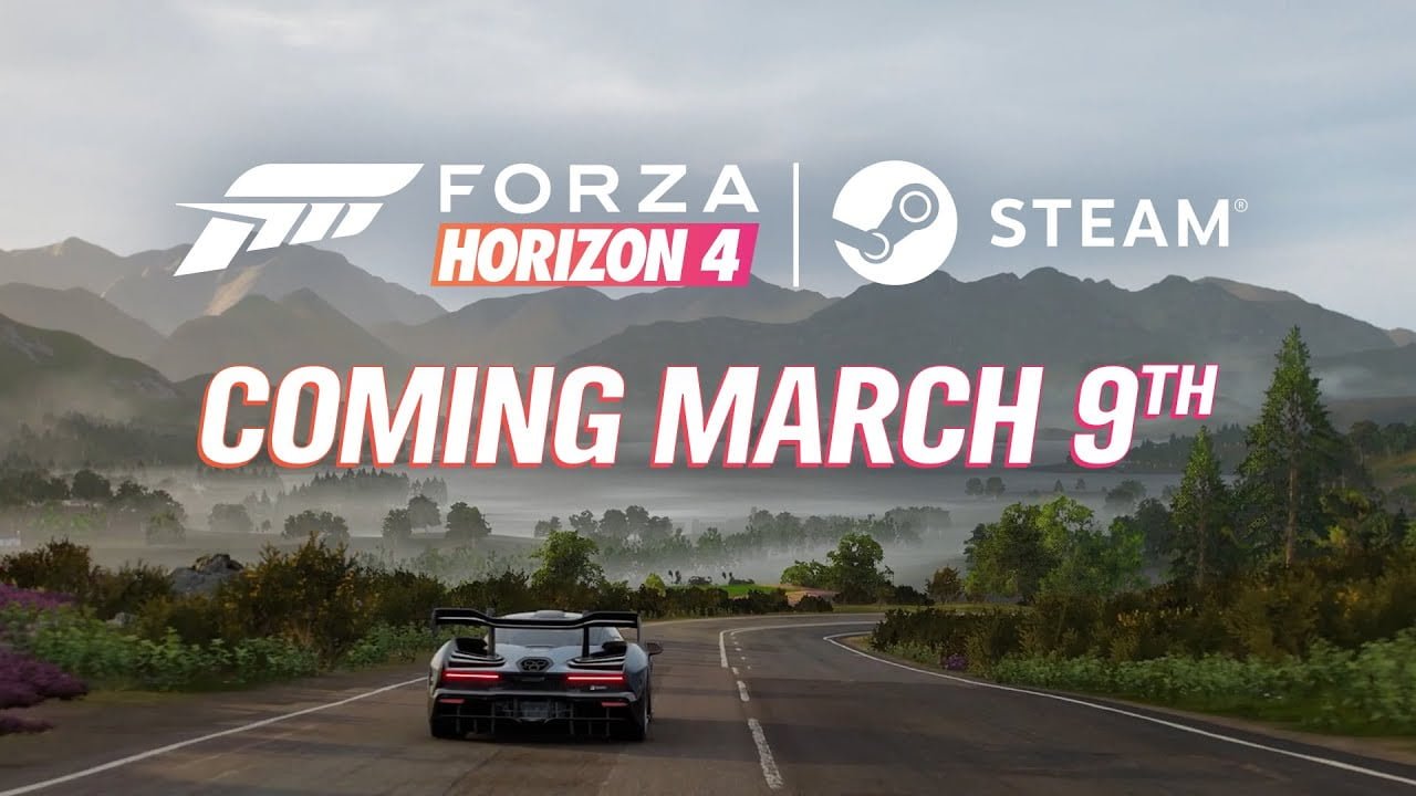 Forza Horizon 4 será lançado para Steam