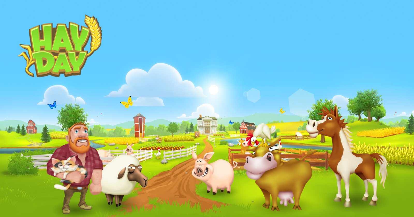 Como conseguir machado e serrote em Hay Day