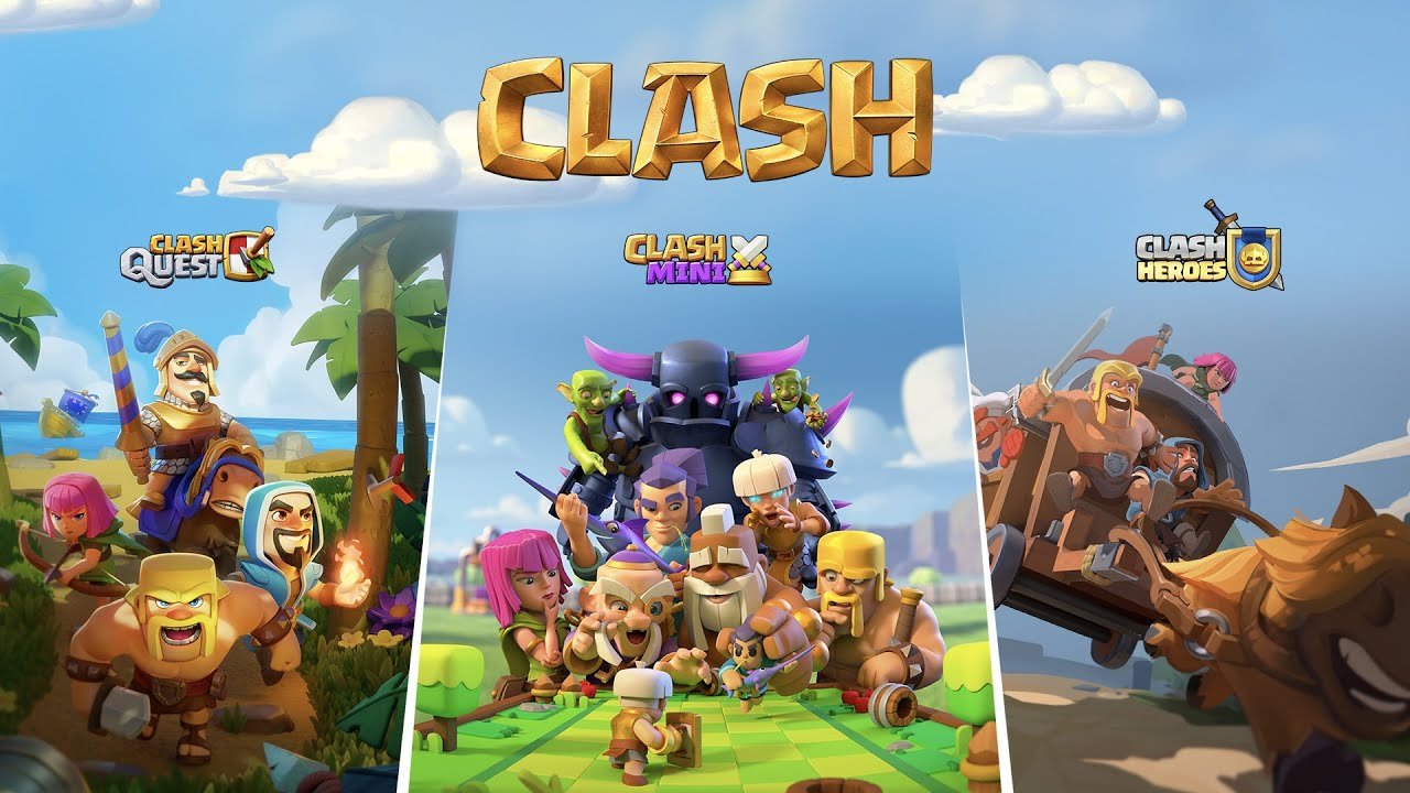 Supercell anuncia mais três jogos do universo Clash