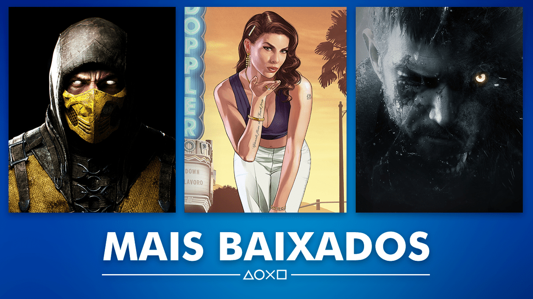 PlayStation divulga jogos mais baixados do mês de maio no Brasil