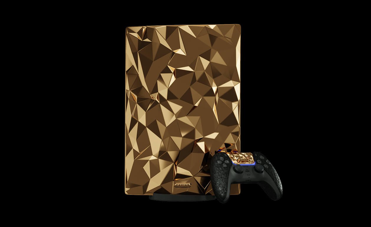 Empresa anuncia versão de Playstation 5 com 20kg de ouro