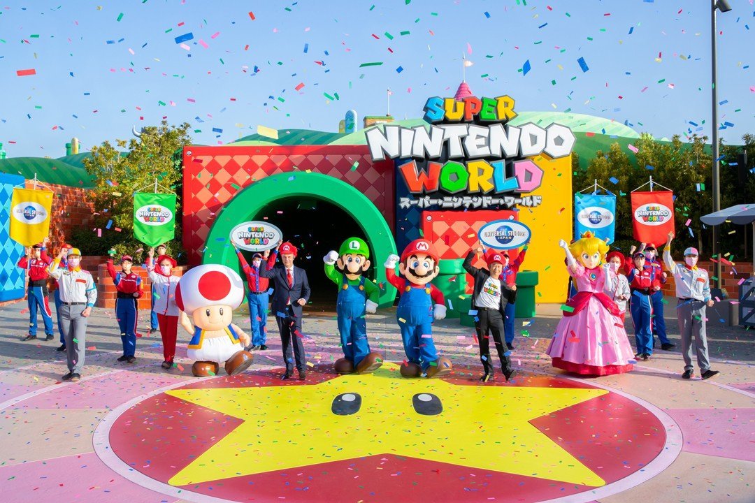 Parque temático Super Nintendo World é inaugurado no Japão