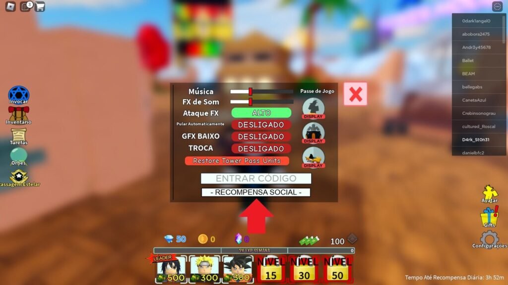 TODOS OS NOVOS CÓDIGOS ALL STAR TOWER DEFENSE 2023! ROBLOX ALL STAR TOWER  DEFENSE CODES!!! 