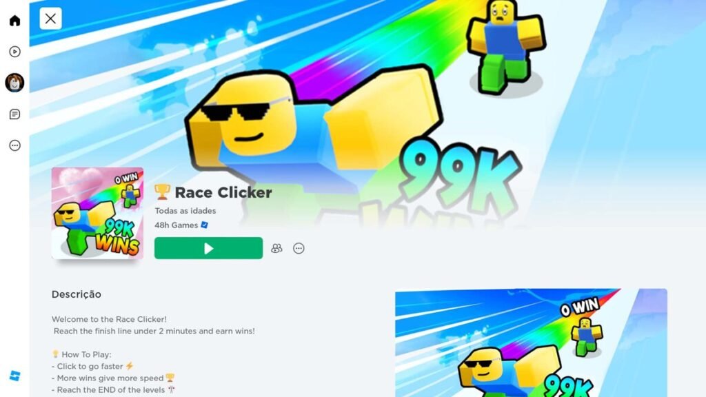Códigos Race Clicker Roblox (Outubro 2023) - Mundo Android