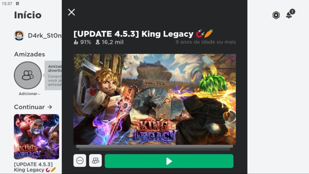 Códigos para King Legacy - dezembro 2023 - Mobile Gamer