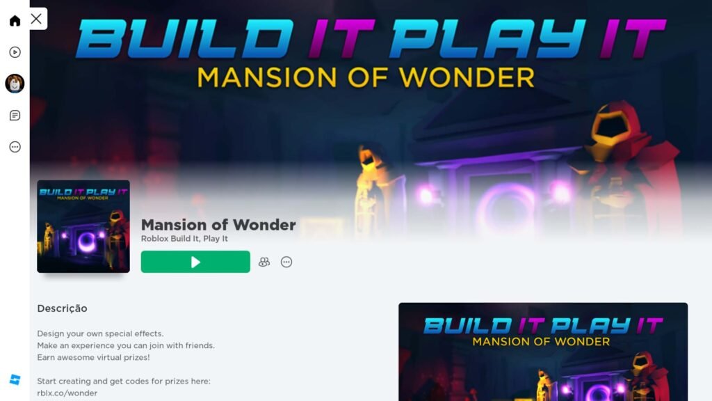 Roblox - Códigos para o Mansion of Wonder (julho 2023) - Critical Hits
