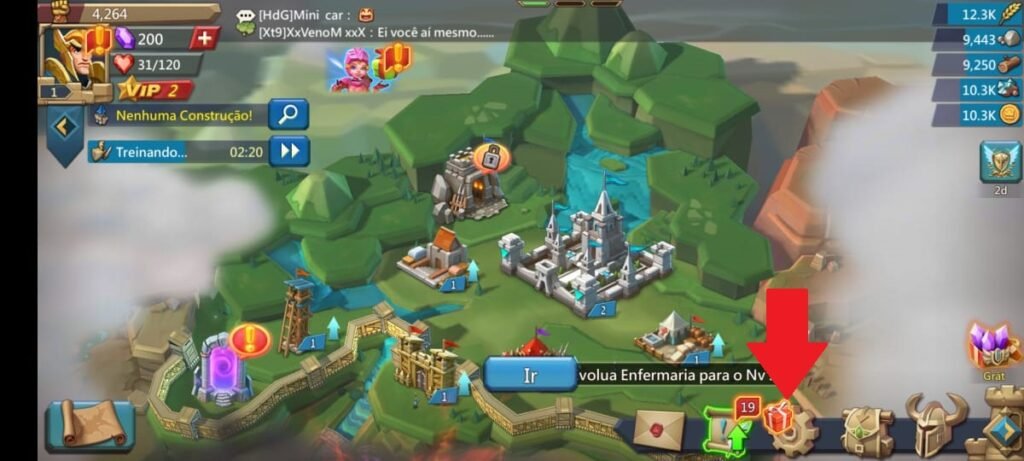 Lords Mobile - código do pacote de tratamento -  Prime Gaming