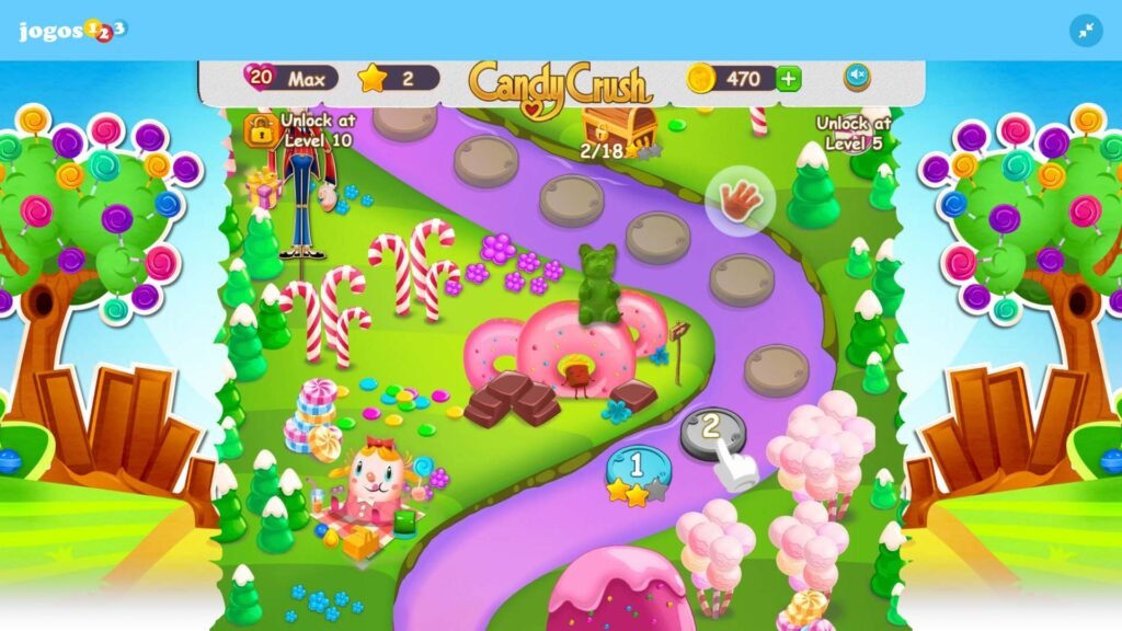 Candy Crush Saga Level 123 