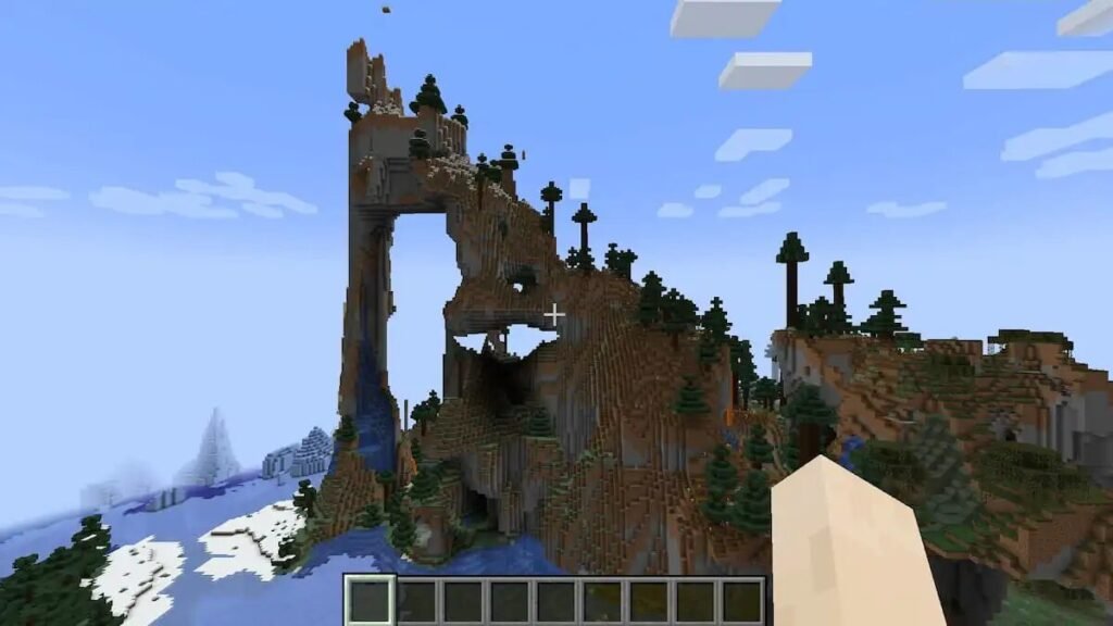 Montanha em arco