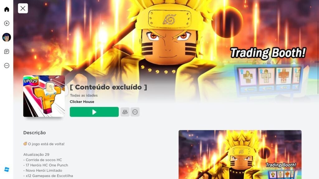 Roblox - Códigos Clicker de corrida de anime (dezembro de 2023) - Listas  Steam