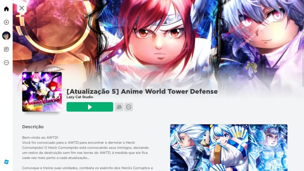 ROBLOX Anime World Tower Defense 