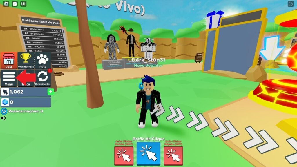 TODOS OS CÓDIGOS DO CLICKER FIGHTING SIMULATOR - ROBLOX 