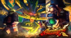 Anime Fighting Simulator X arte capa
