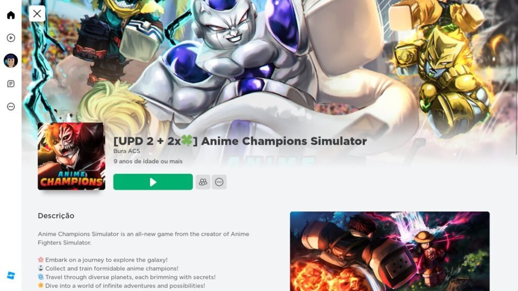 codigos de anime champions simulator