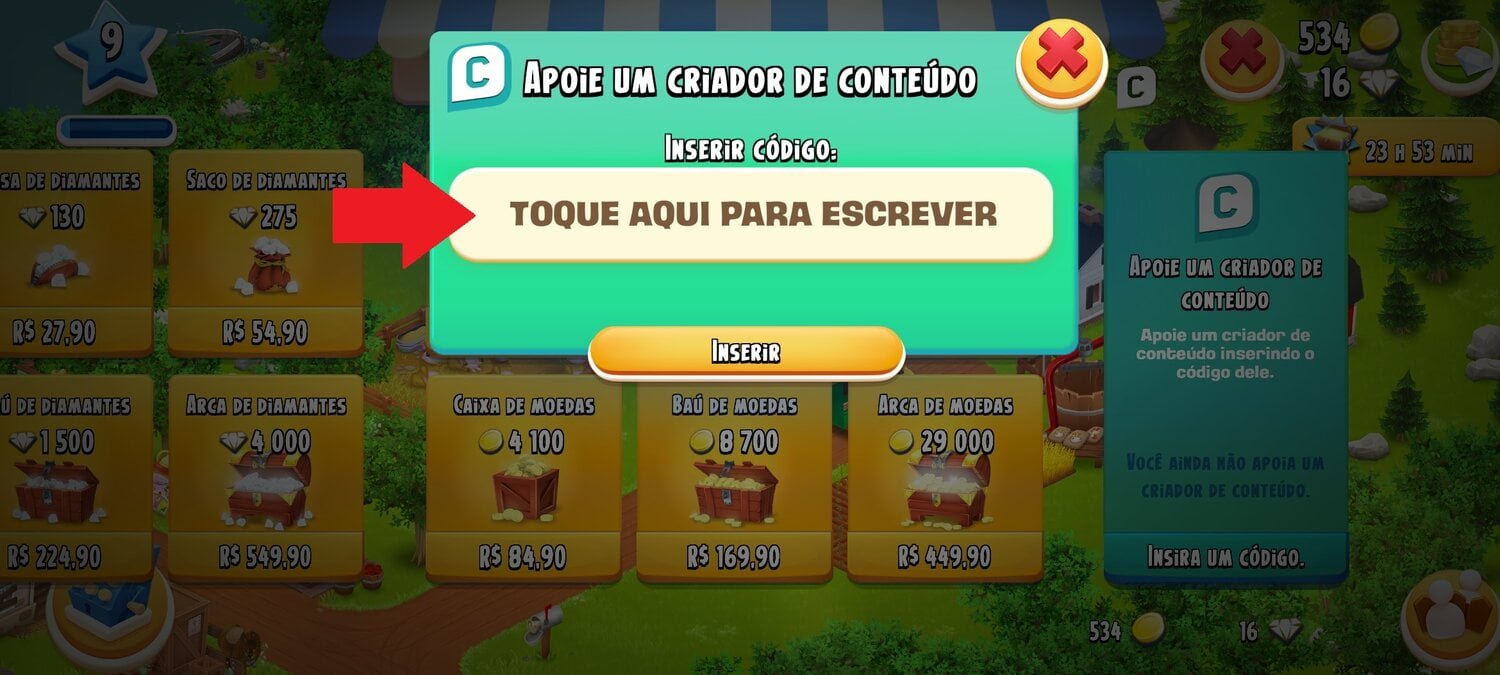 Códigos de criador Hay Day (Creator Codes)