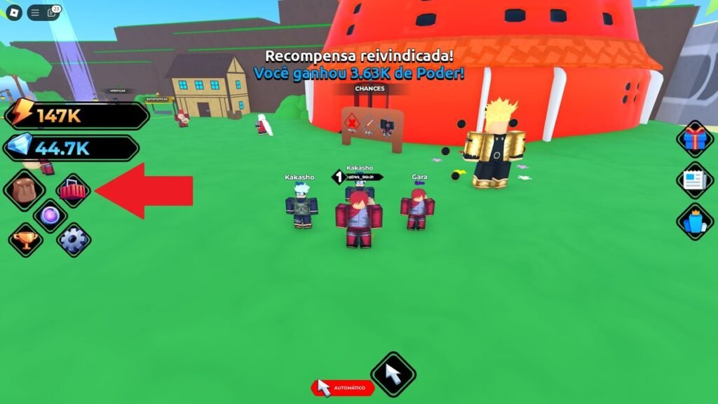 códigos no jogo